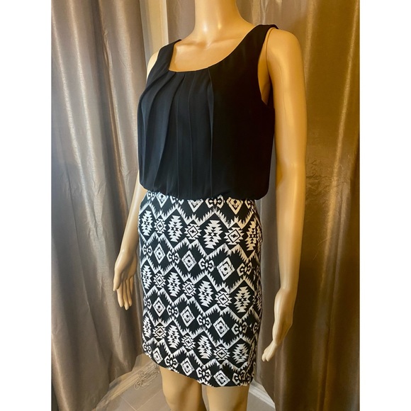 NWOT black and white dress - Picture 2 of 4